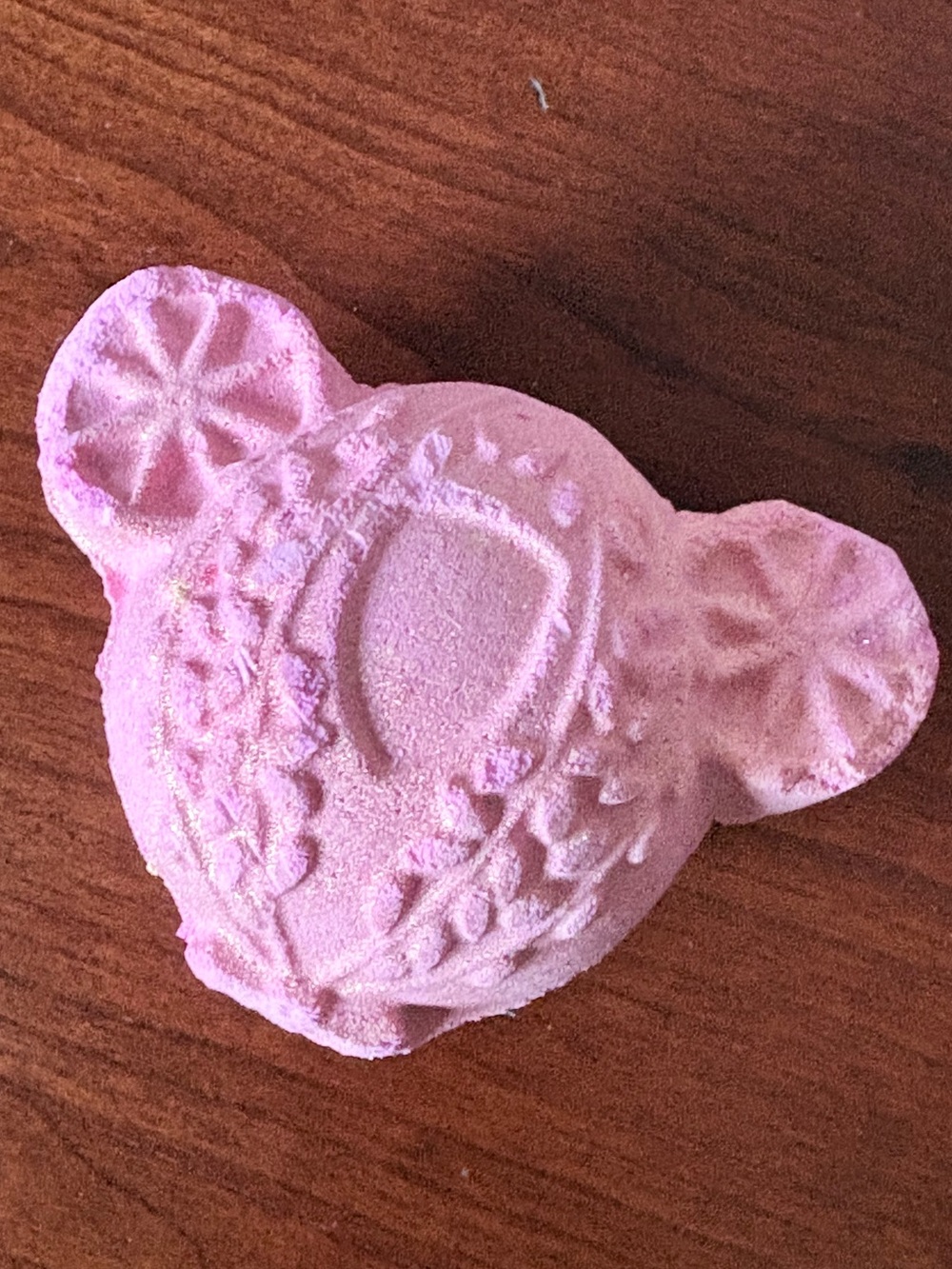 NEW Mickey & Friends Pink Princess Mouse Head Bath Bomb Collection From Basin